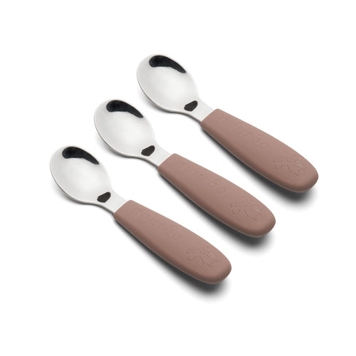 nuuroo Theodor spoons 3 pack Cutlery Chocolate malt