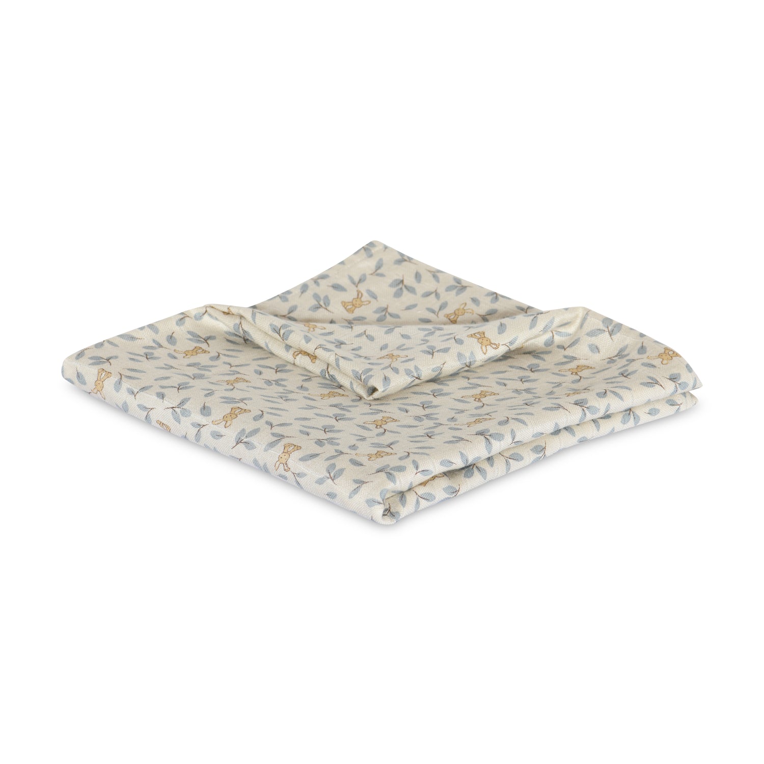 nuuroo Valentin bamboo muslin swaddle Swaddle Bunny leaf