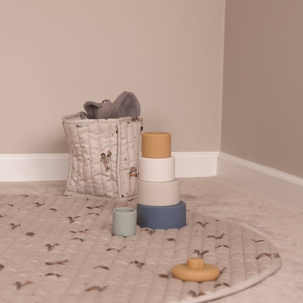 nuuroo Vanja silicone stacking tower Toy Multi mix