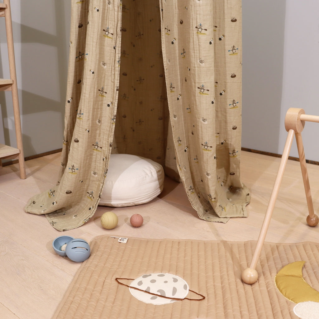 nuuroo Viggo muslin canopy Canopy Beige surfer