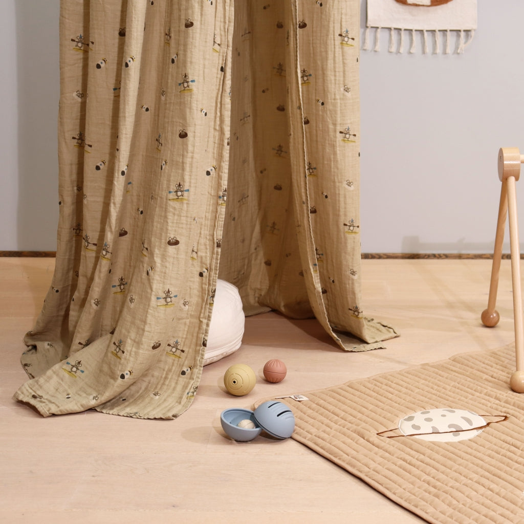 nuuroo Viggo muslin canopy Canopy Beige surfer