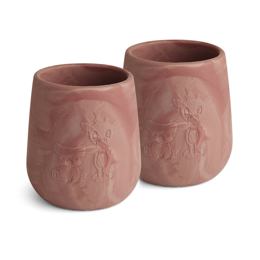 nuuroo Abel silicone cup Cup Red mix
