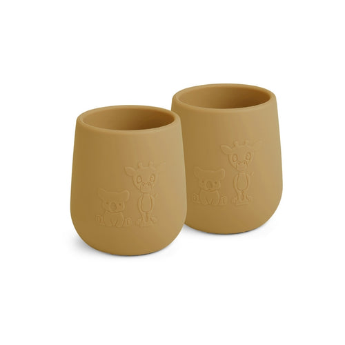 nuuroo Abel silicone cup Cup Dusty yellow