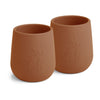 nuuroo Abel toodler silicone cup - 2 pack Cup Caramel Café