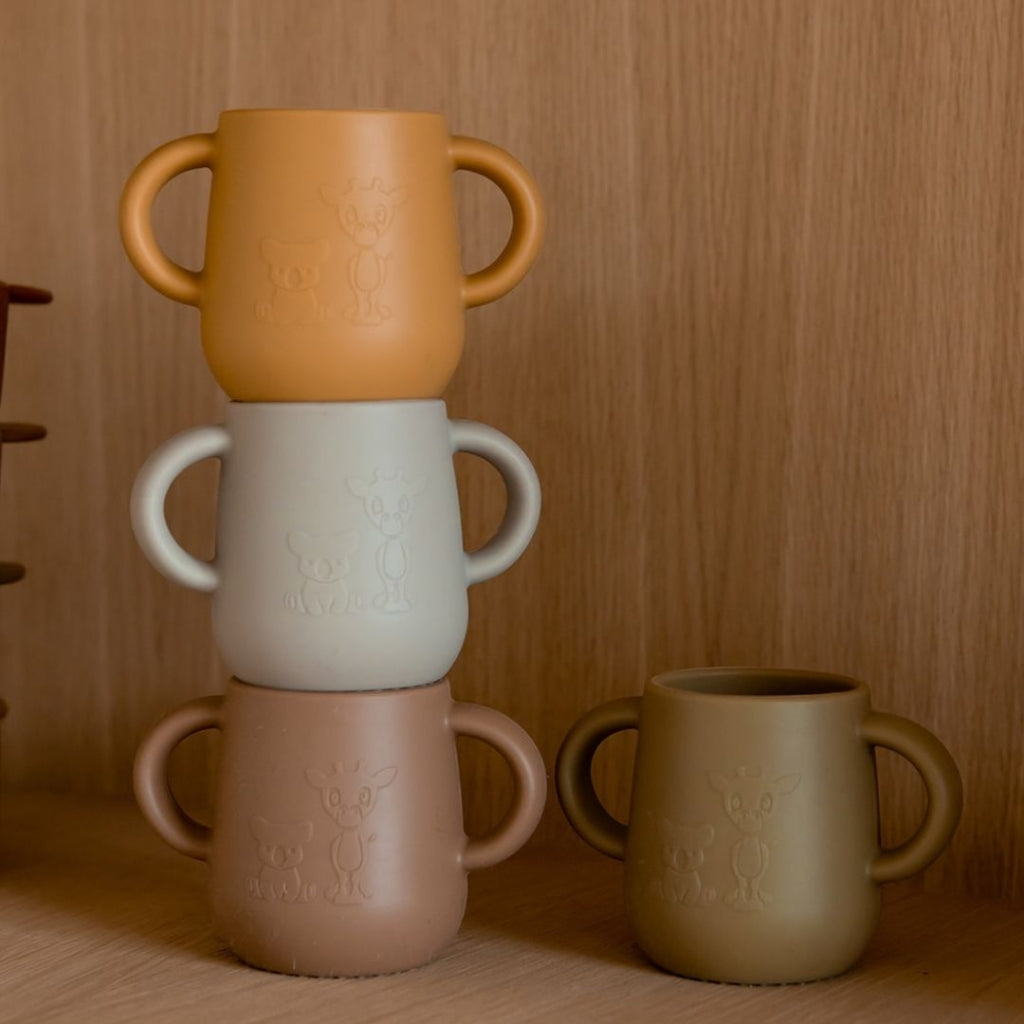 nuuroo Abiola silicone cup Cup Olive green
