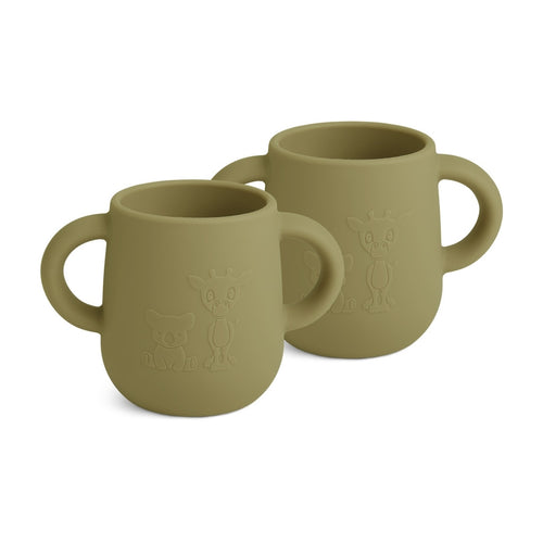 nuuroo Abiola silicone cup Cup Olive green