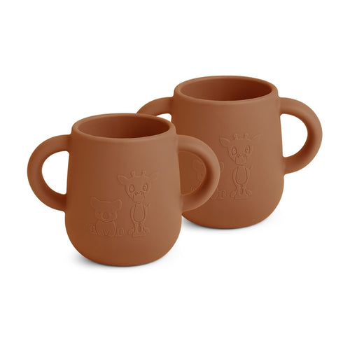 nuuroo Abiola silicone cup - 2 pack Cup Caramel Café