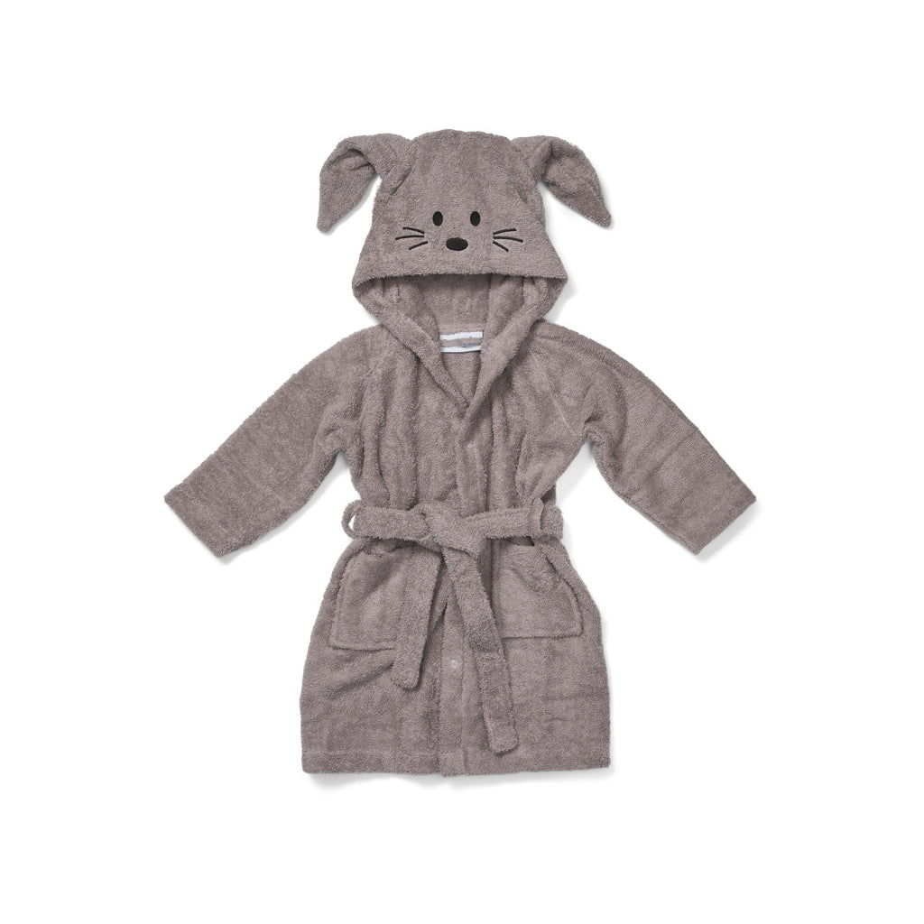 nuuroo Achaia terry bathrobe Towel Cobblestone