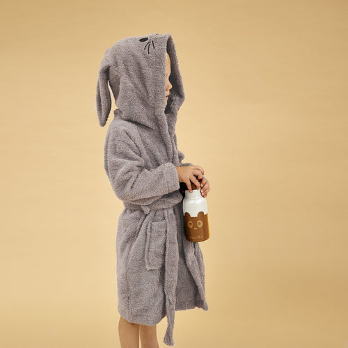 nuuroo Achaia terry bathrobe Towel Cobblestone