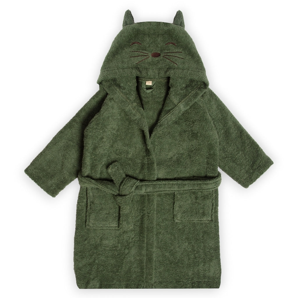 nuuroo Achaia terry bathrobe Towel Tea leaf
