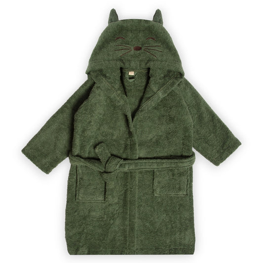 nuuroo Achaia terry bathrobe Towel Tea leaf