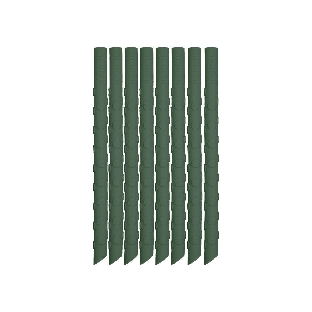 nuuroo Ada silicone straw - 8 pack Straw Dusty green