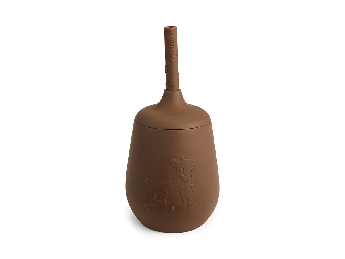 nuuroo Adita silicone cup with straw Cup Acorn