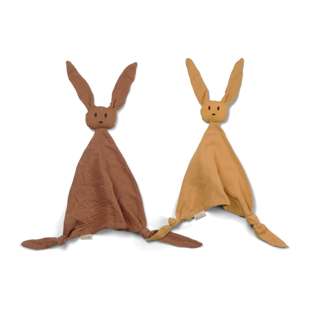 nuuroo Ado hugging cloth - 2 pack Hugging cloth Caramel Café / Golden Yellow