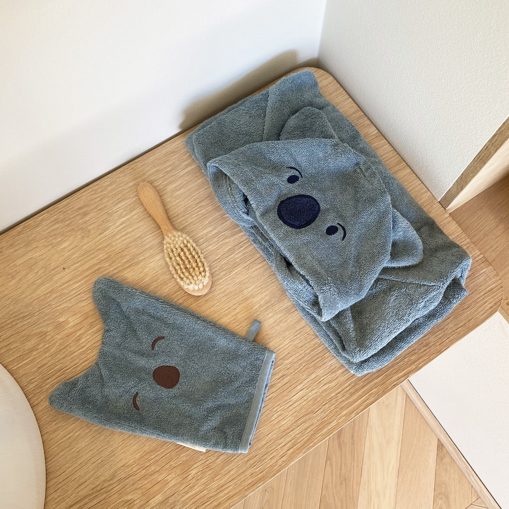 nuuroo Agnes face cloth - 2 pack Face cloth Cobblestone / Lead