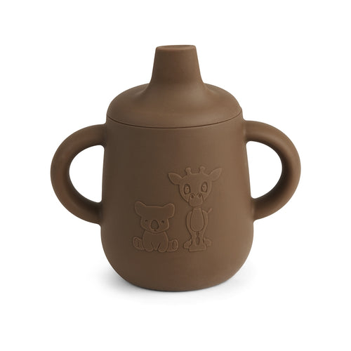 nuuroo Aiko silicone cup with sippy lid Cup Acorn