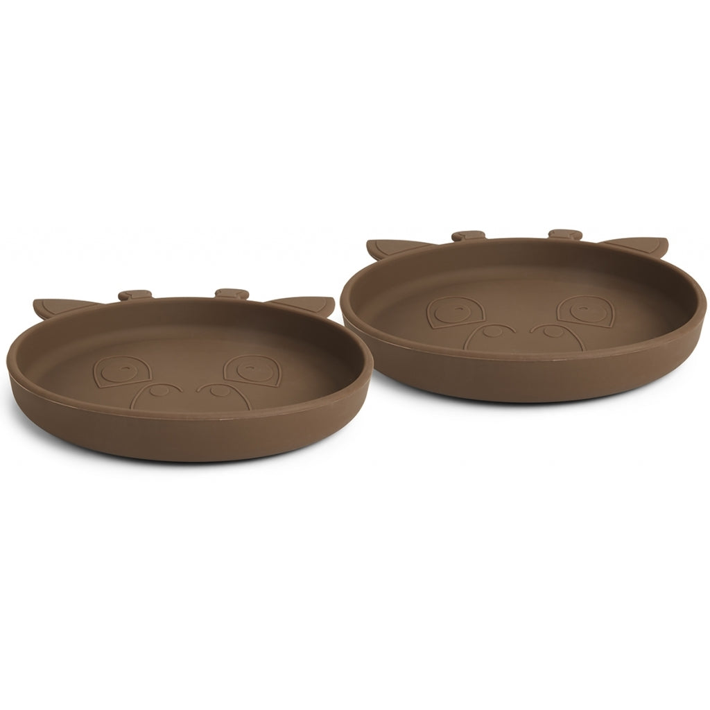 nuuroo Akila silicone plate - 2 pack Plate Acorn