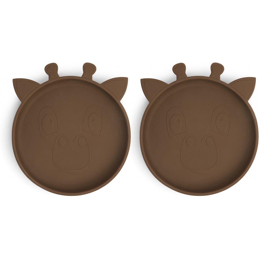 nuuroo Akila silicone plate - 2 pack Plate Acorn