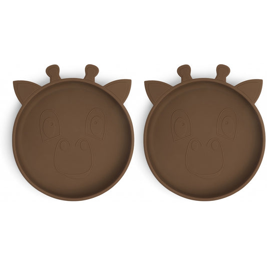nuuroo Akila silicone plate - 2 pack Plate Acorn