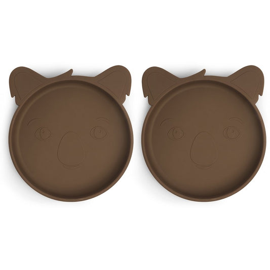 nuuroo Akila silicone plate - 2 pack Plate Acorn