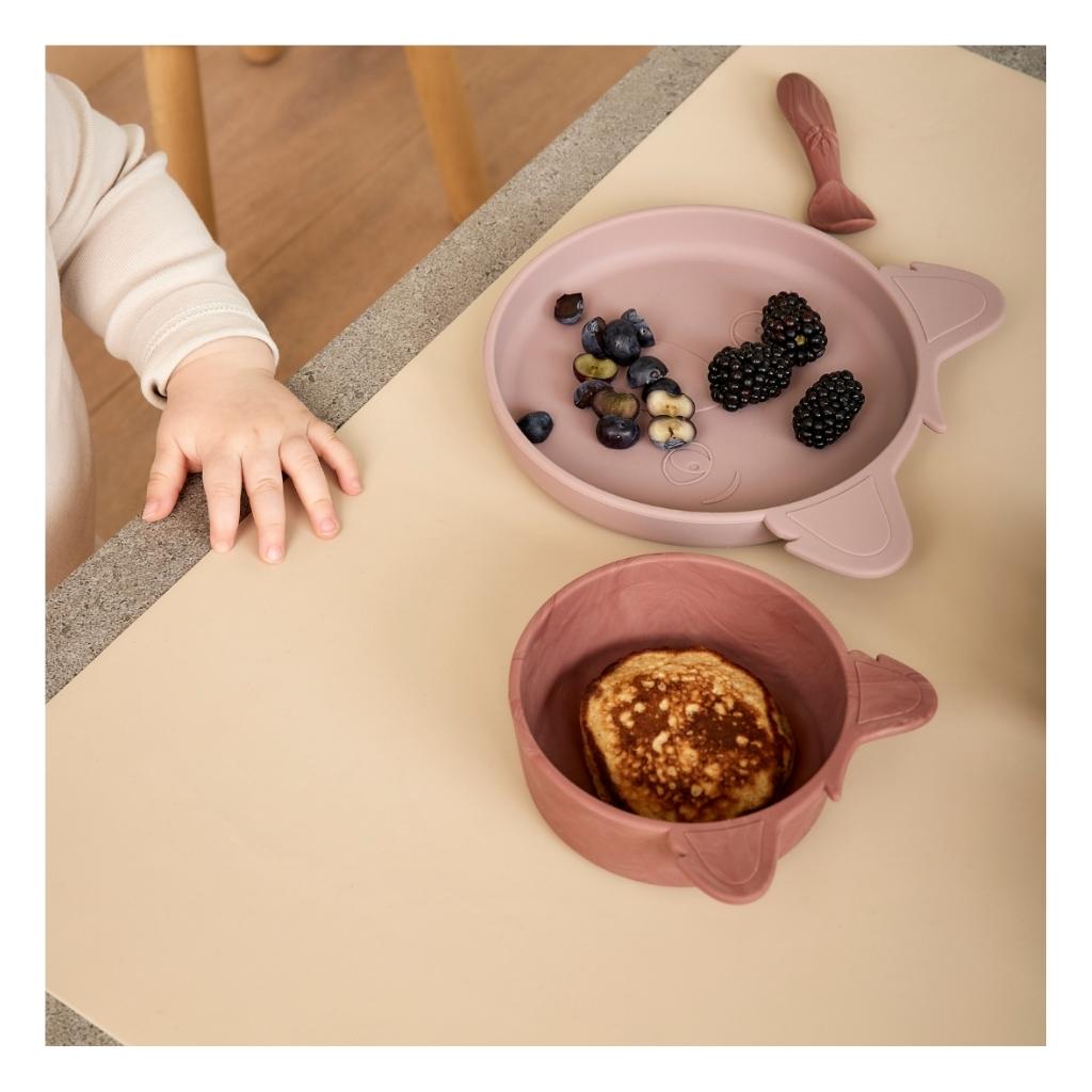 nuuroo Akila silicone plate - 2 pack Plate Woodrose