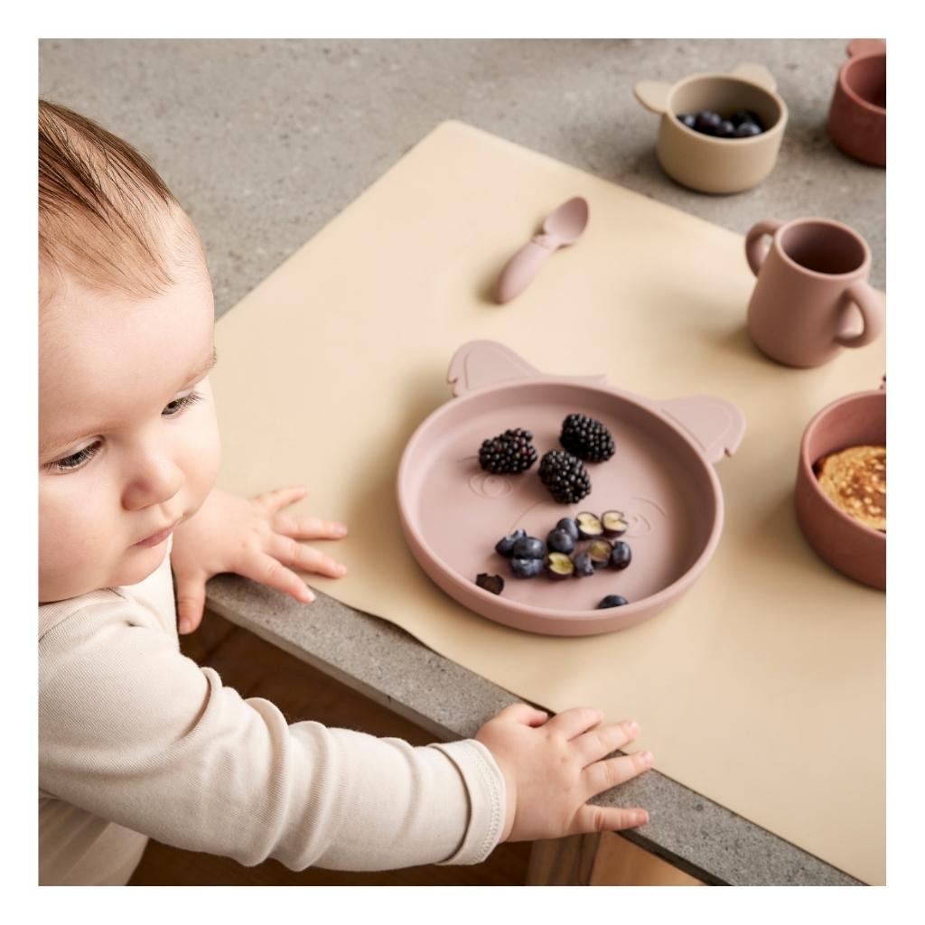 nuuroo Akila silicone plate - 2 pack Plate Woodrose