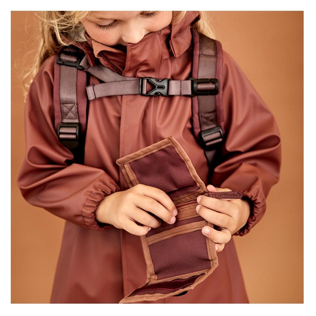 nuuroo Aksel wallet Wallet Mahogany