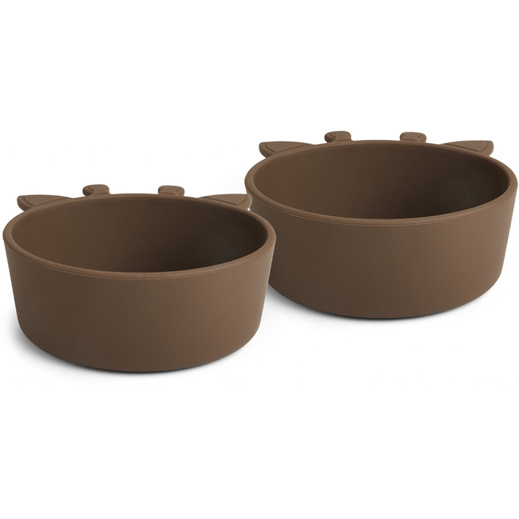 nuuroo Alex silicone deep plate - 2 pack Deep plate Acorn