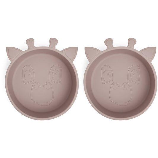 nuuroo Alex silicone deep plate - 2 pack Deep plate Woodrose