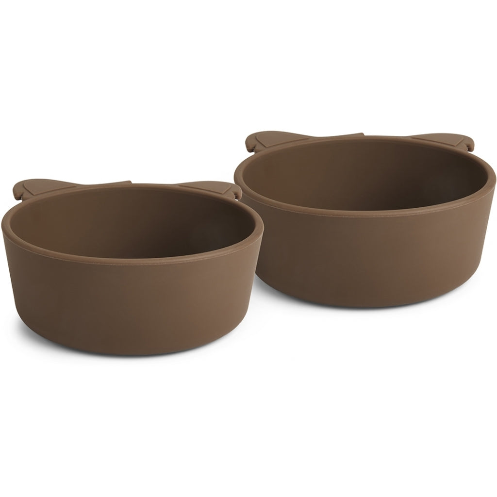 nuuroo Alex silicone deep plate - 2 pack Deep plate Acorn