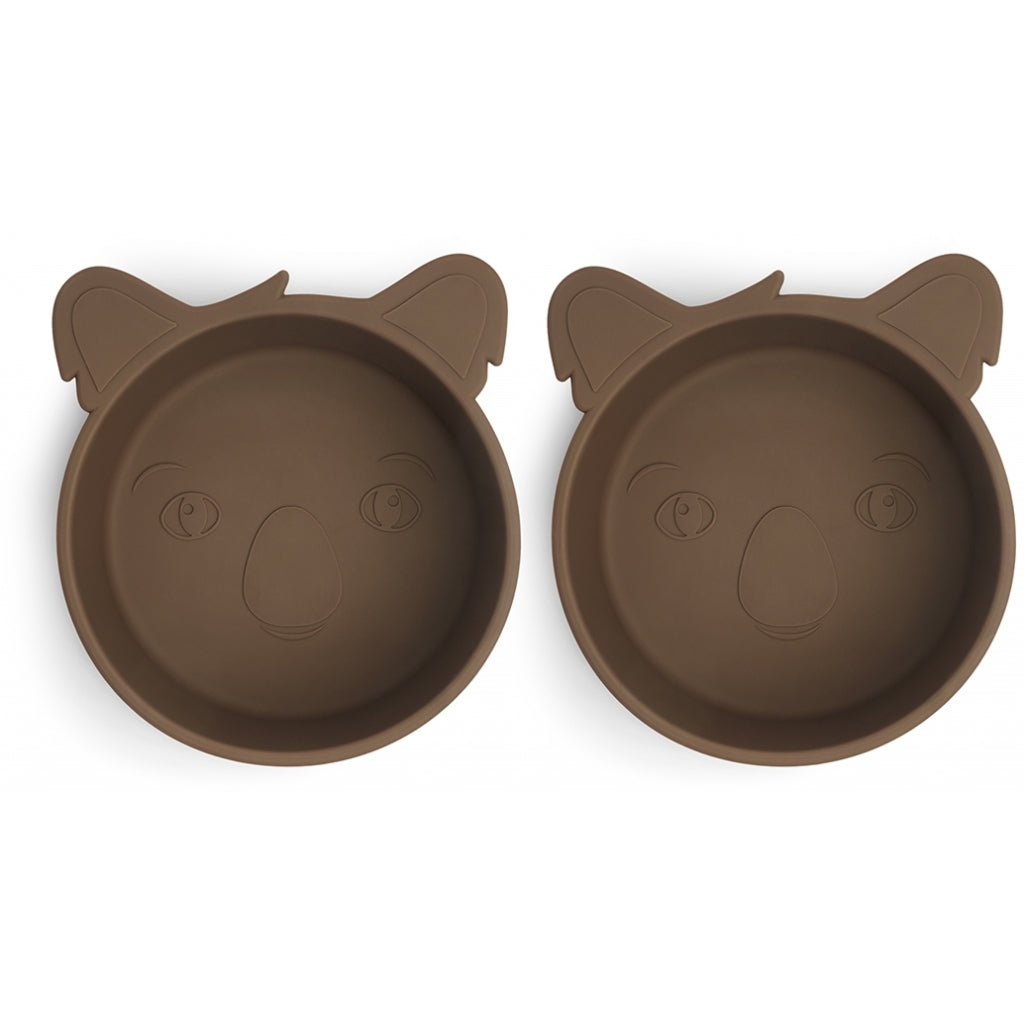 nuuroo Alex silicone deep plate - 2 pack Deep plate Acorn