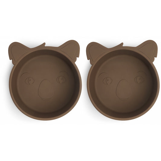 nuuroo Alex silicone deep plate - 2 pack Deep plate Acorn