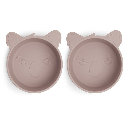 nuuroo Alex silicone deep plate - 2 pack Deep plate Woodrose