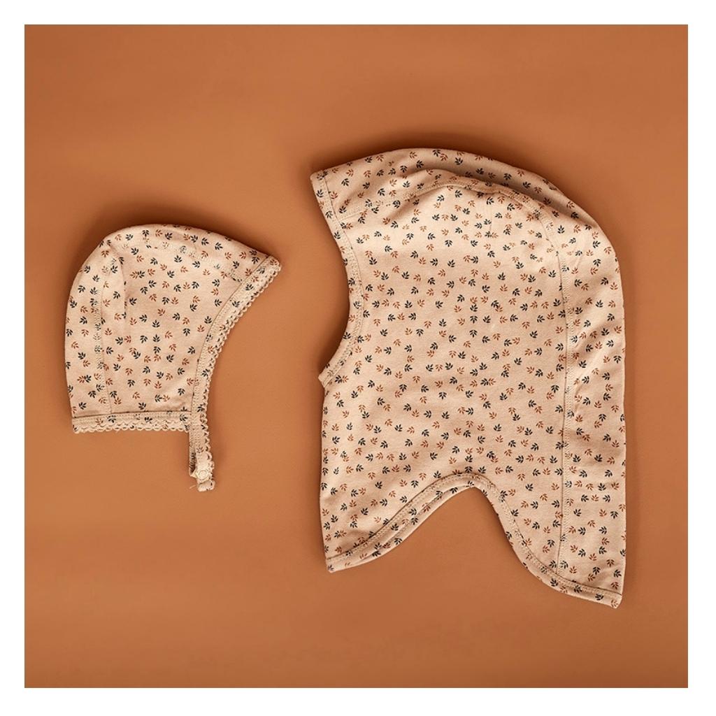 nuuroo Alma jersey balaclava Elephant hoodie Mixed Leaf