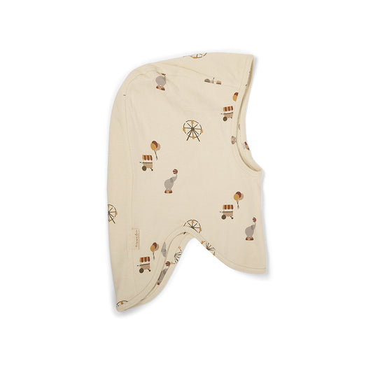 nuuroo Alma jersey balaclava Elephant hoodie Creme - Circus