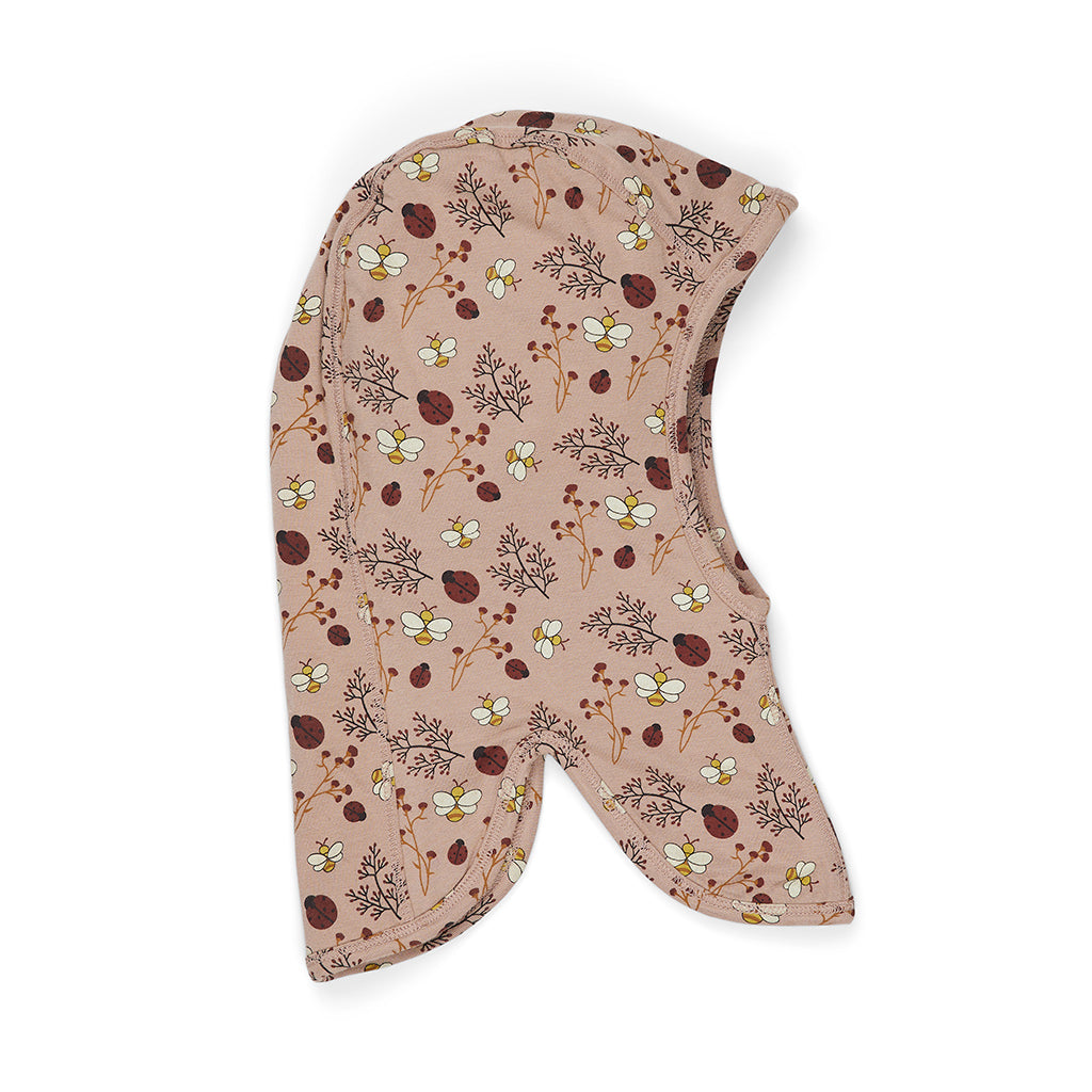 nuuroo Alma jersey balaclava Elephant hoodie Sand - Flower bee