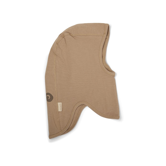 nuuroo Alma jersey balaclava Elephant hoodie Sand