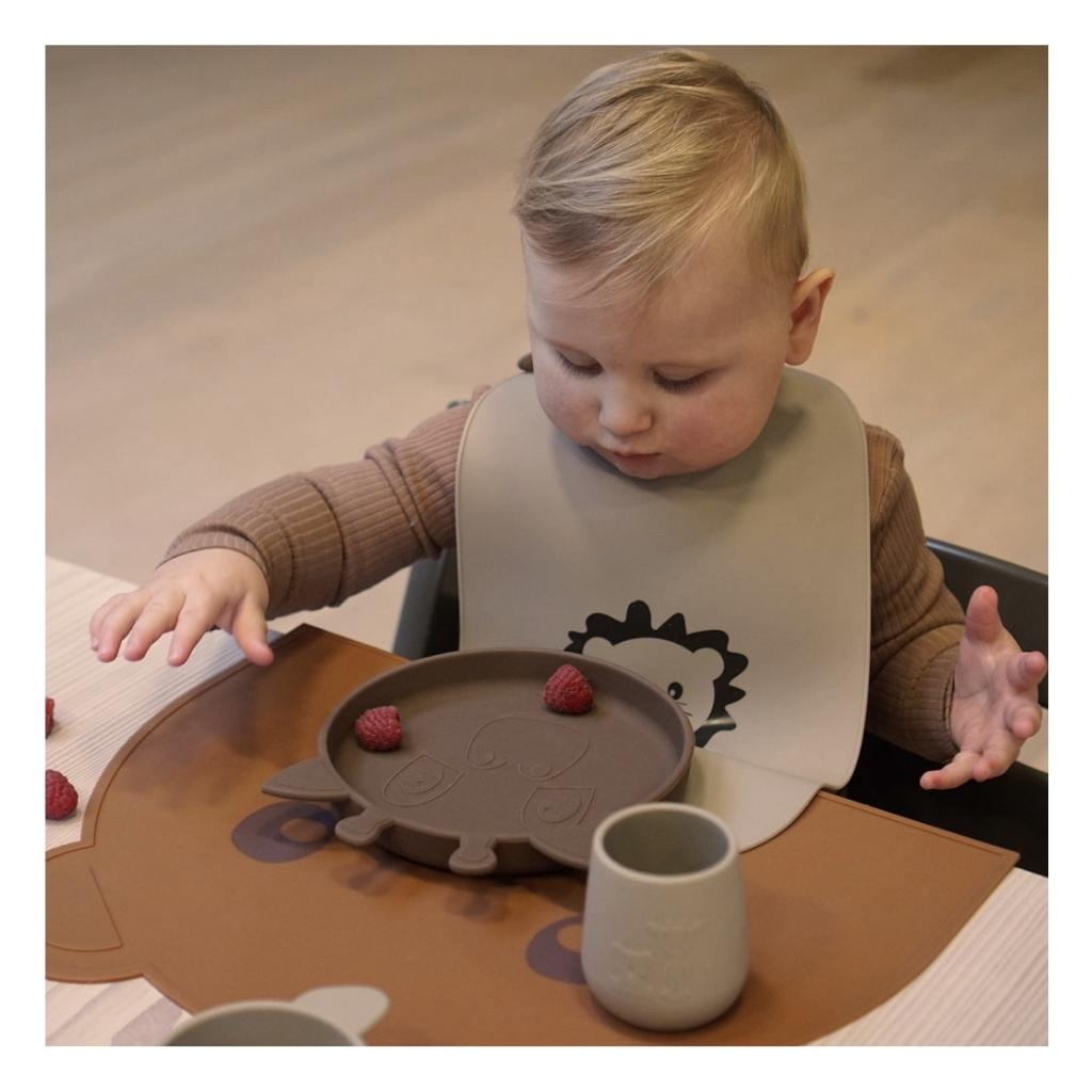 nuuroo Anwar silicone bib Bib Cobblestone