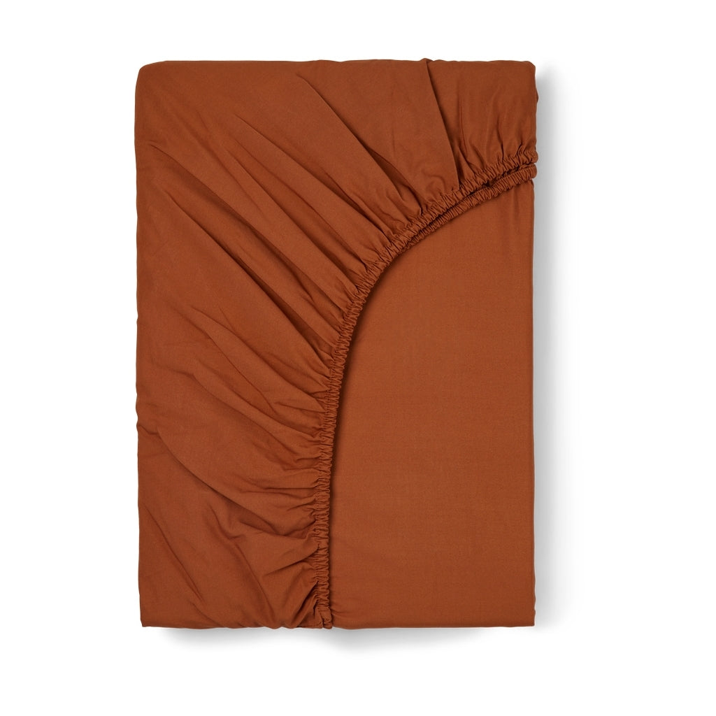nuuroo Arden baby sheet Sheet Caramel Café