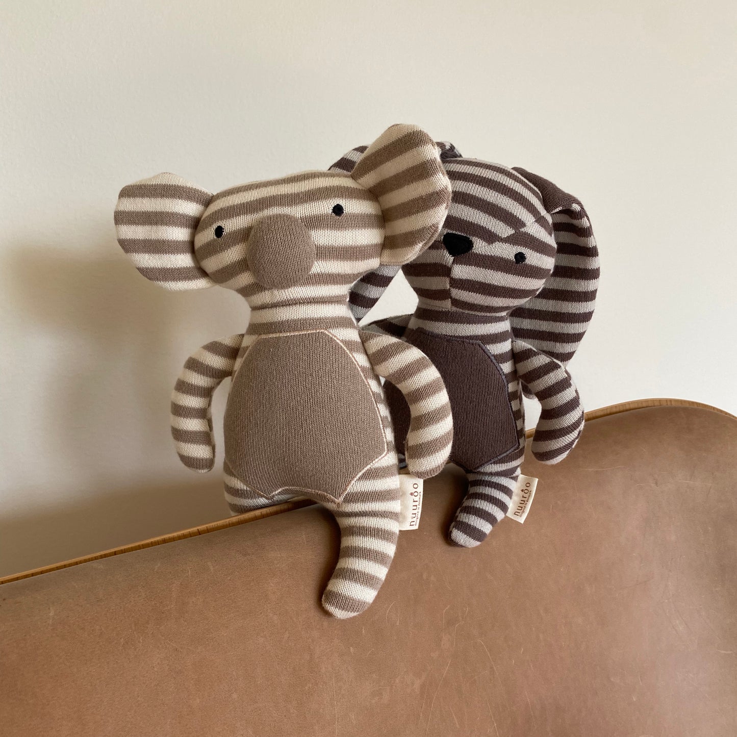 nuuroo Astrid knitted teddybear Teddybear Lunar Rock