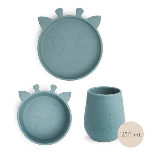 nuuroo Bo silicone dinner set 3-pack Dinner set Lead