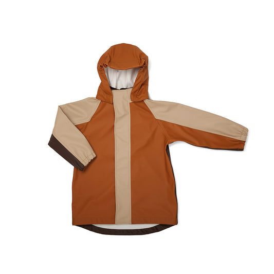 nuuroo Carla rain jacket Rain wear Cobblestone - Multi mix