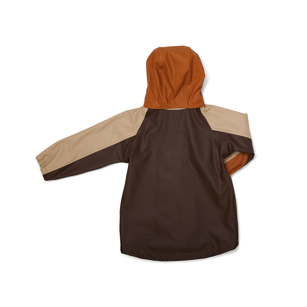 nuuroo Carla rain jacket Rain wear Cobblestone - Multi mix