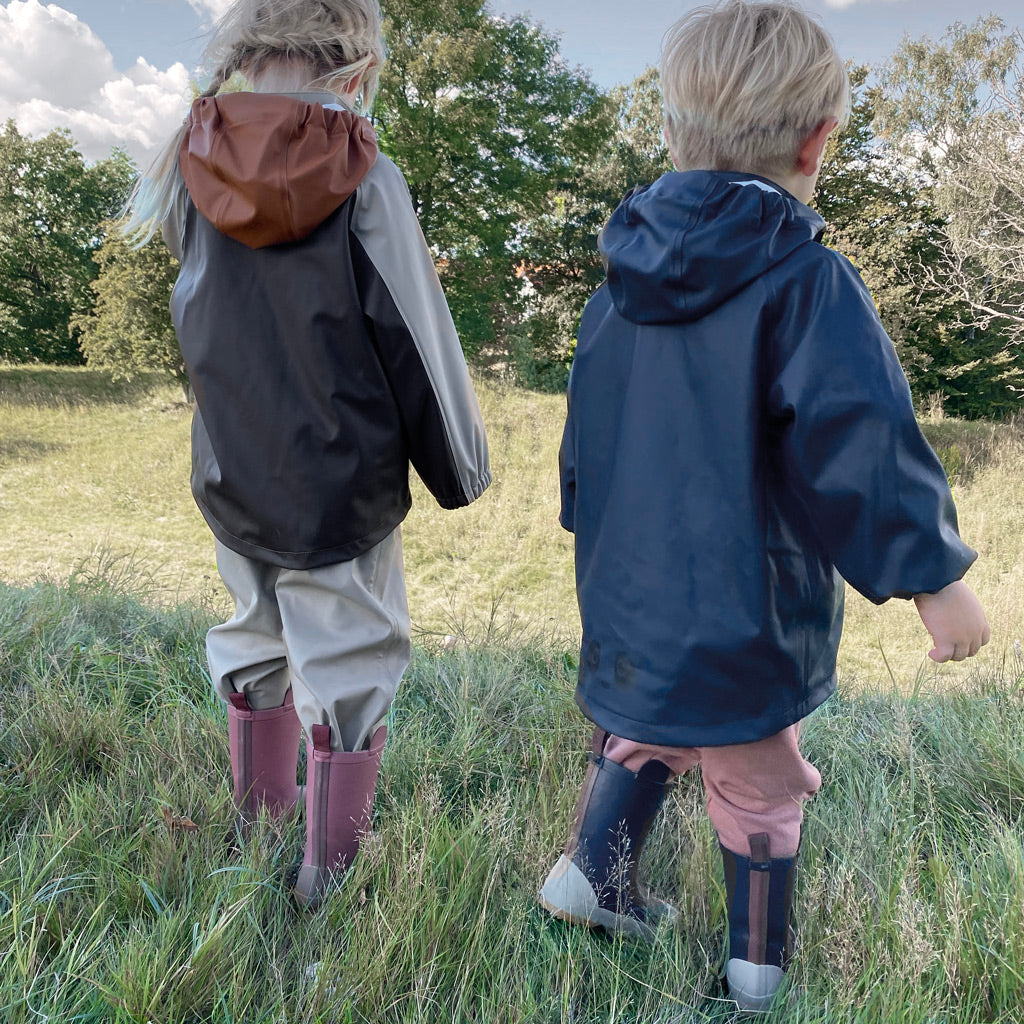 nuuroo Carla rain set - junior Rain wear Cobblestone - Multi mix