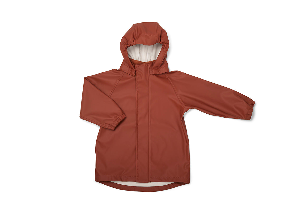 nuuroo Carla rain set - junior Rain wear Mahogany