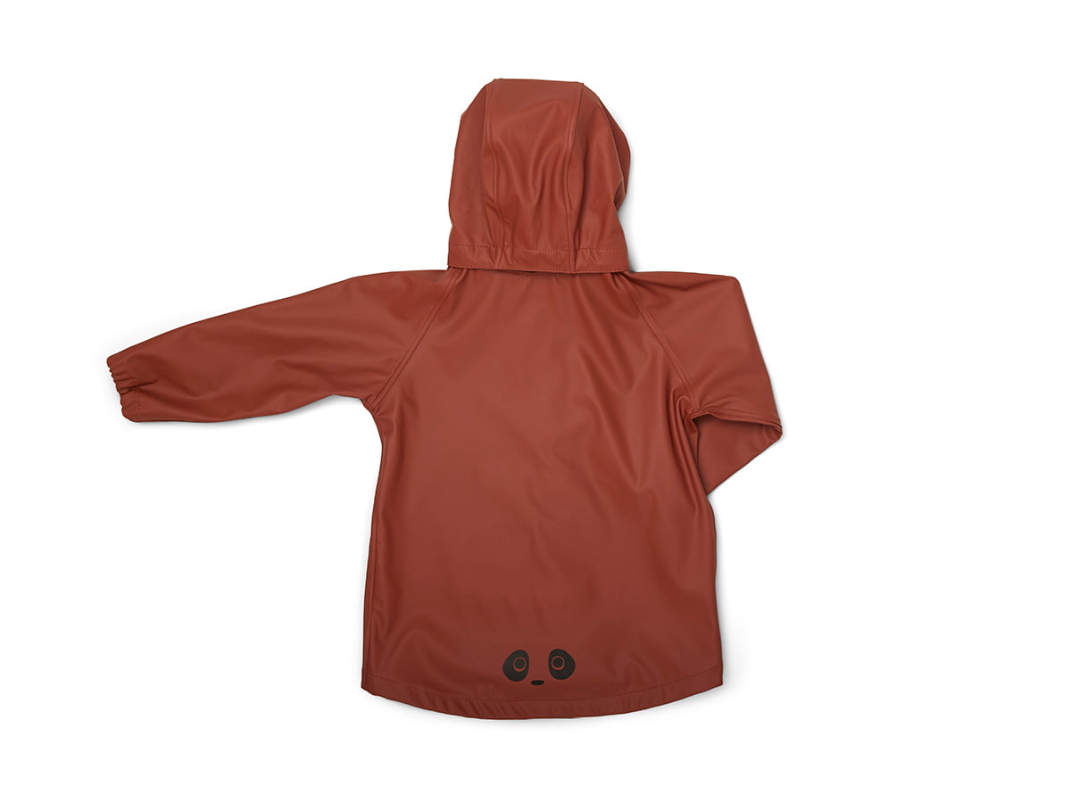 nuuroo Carla rain set - junior Rain wear Mahogany