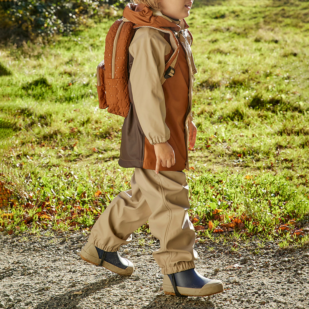 nuuroo Carla rain set - mini Rain wear Cobblestone - Multi mix