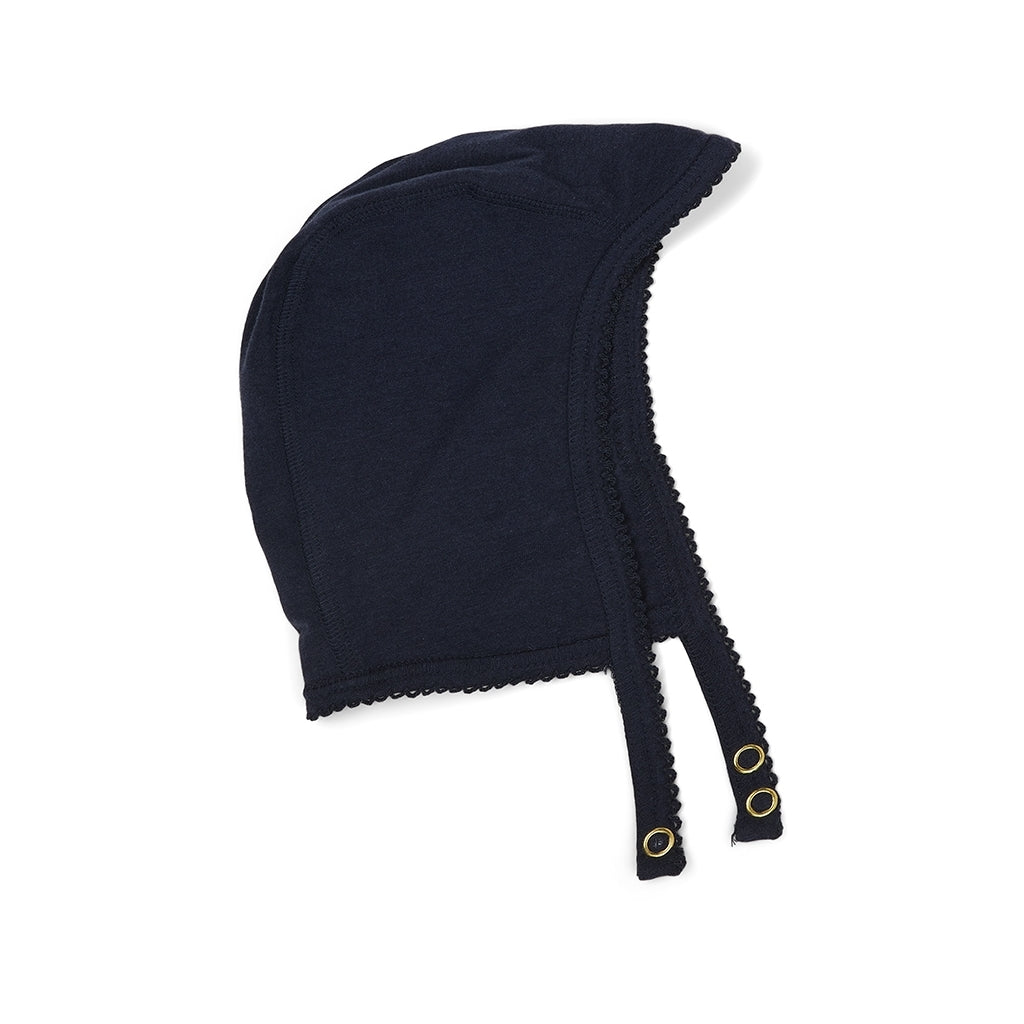 nuuroo Clara jersey bonnet Bonnet Black Iris
