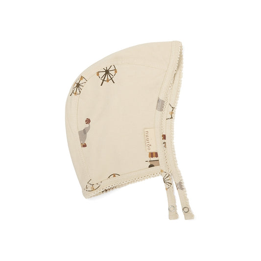 nuuroo Clara jersey bonnet Bonnet Creme - Circus