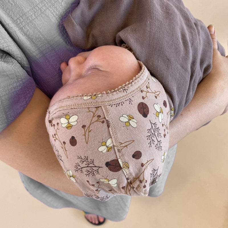 Clara jersey bonnet – - Main Image